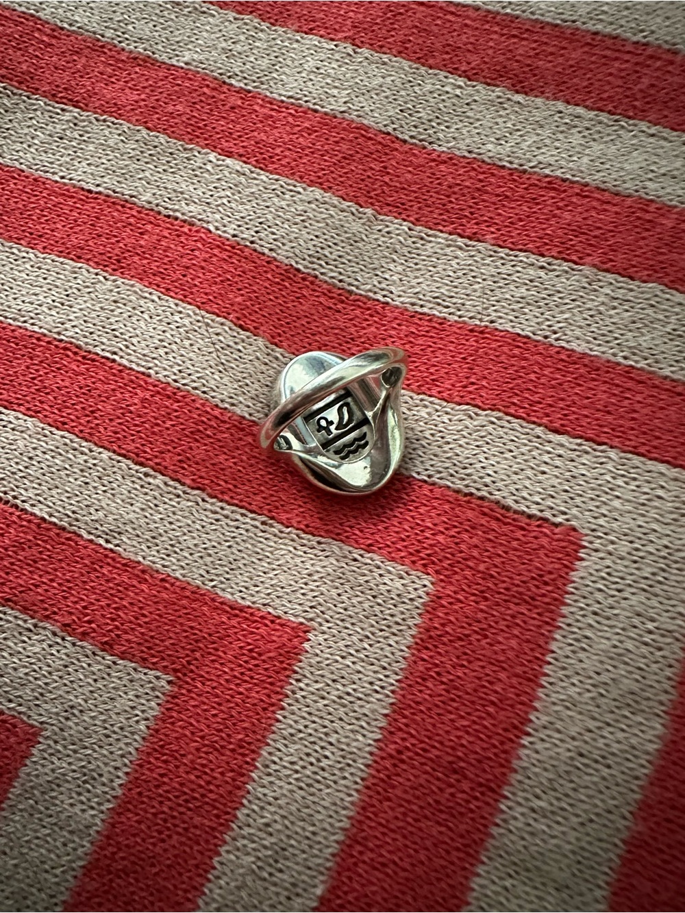 Pamela Love Sterling Silver Scarab Ring Sz 7 - Picture 4 of 6